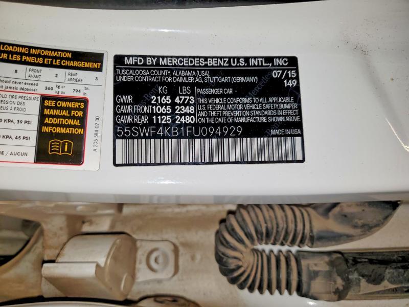 2015 Mercedes-Benz C 300 4matic