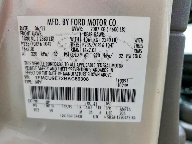 2011 Ford Escape Limited