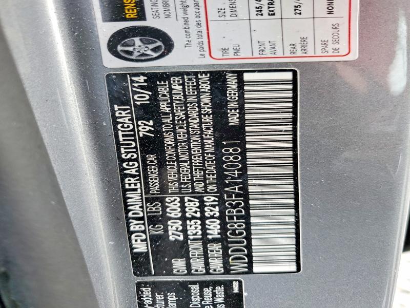 2015 Mercedes-Benz S 550 4matic