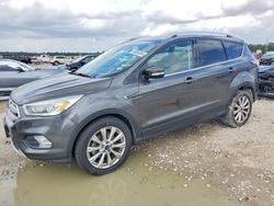 Ford salvage cars for sale: 2017 Ford Escape Titanium