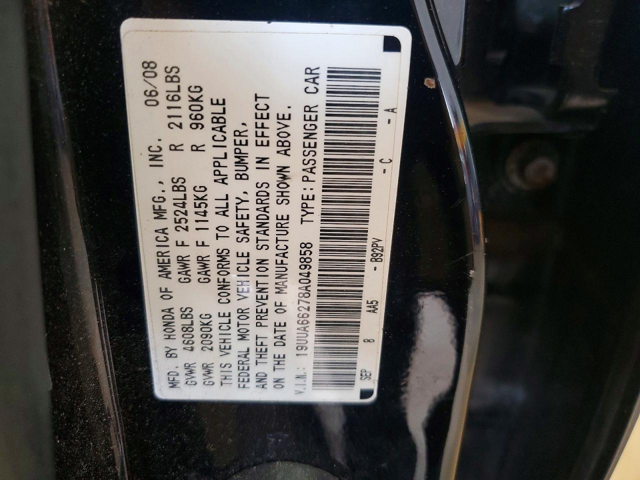 2008 Acura TL