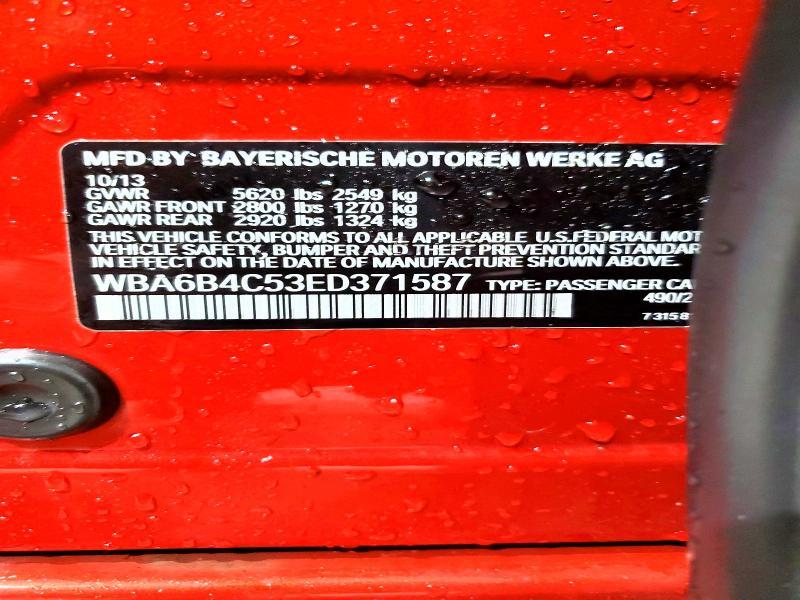 2014 BMW 650 xi Gran Coupe