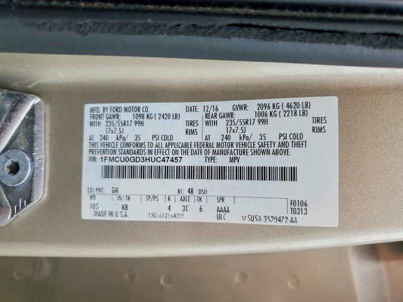 2017 Ford Escape se