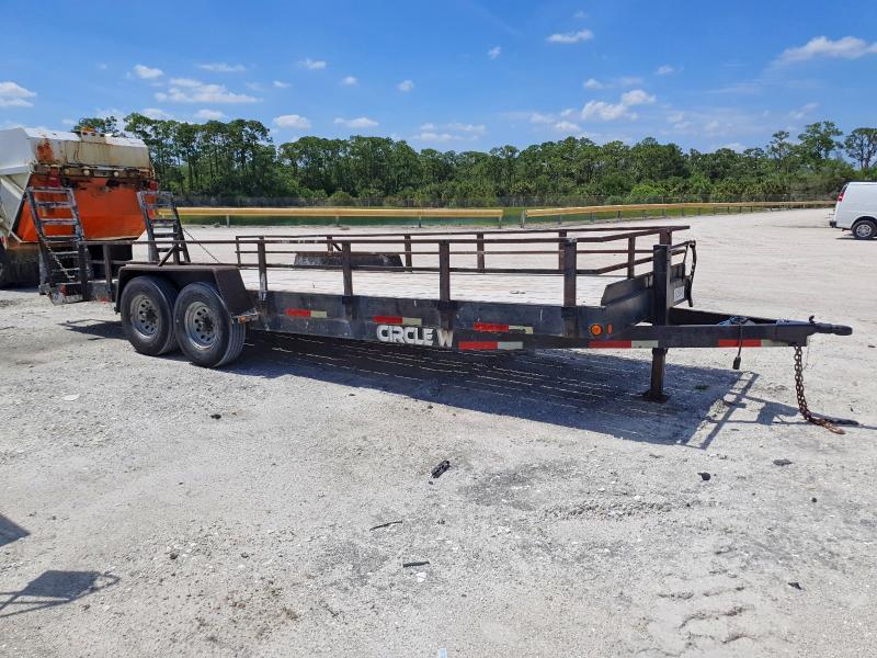 2018 Circle W CWT83227K Equipment Trailer