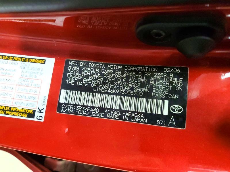 2007 Toyota Camry xle