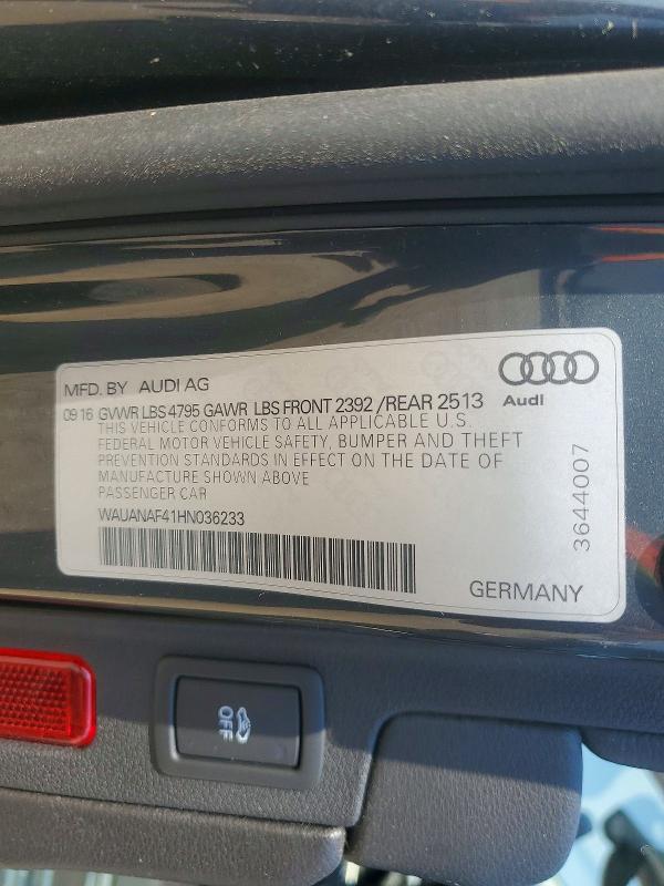 2017 Audi A4 Premium