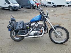 Salvage motorcycles for sale at East Granby, CT auction: 2005 Harley-Davidson XL1200 C