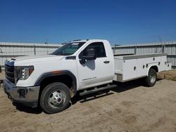 Salvage trucks for sale at Bakersfield, CA auction: 2020 GMC Sierra 3500 Utility / Service Truck