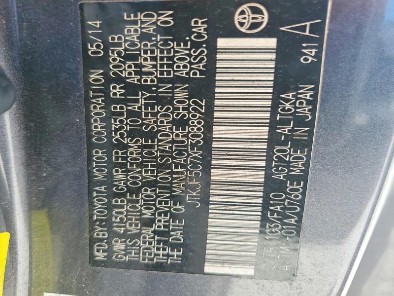 2015 Scion Tc Base