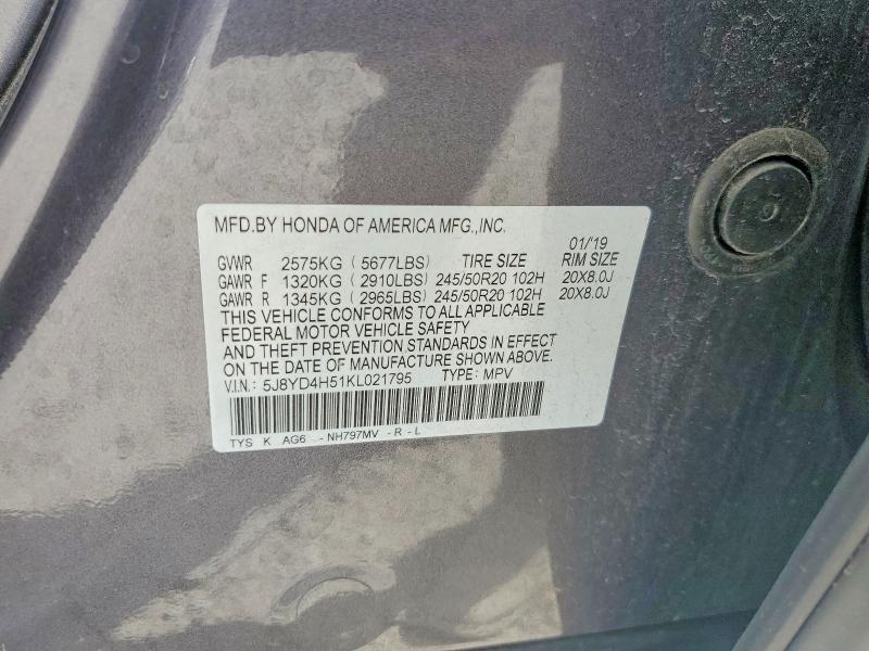 2019 Acura Mdx Technology