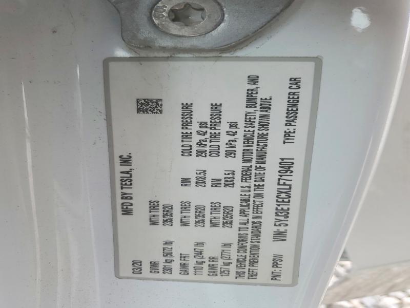 2020 Tesla Model 3