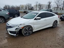 Honda salvage cars for sale: 2018 Honda Civic exl