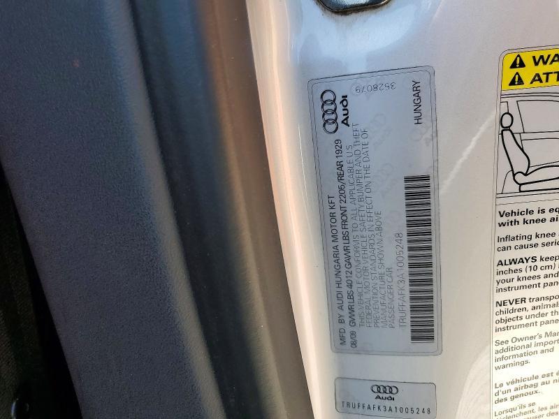 2010 Audi Tt Premium Plus