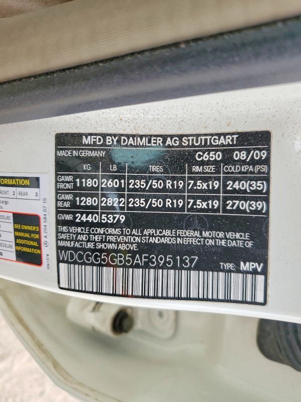 2010 Mercedes-Benz Glk 350