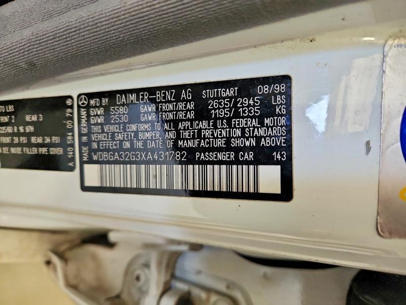 1999 Mercedes-Benz S 320w