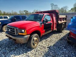 Ford salvage cars for sale: 2001 Ford F550 Super Duty