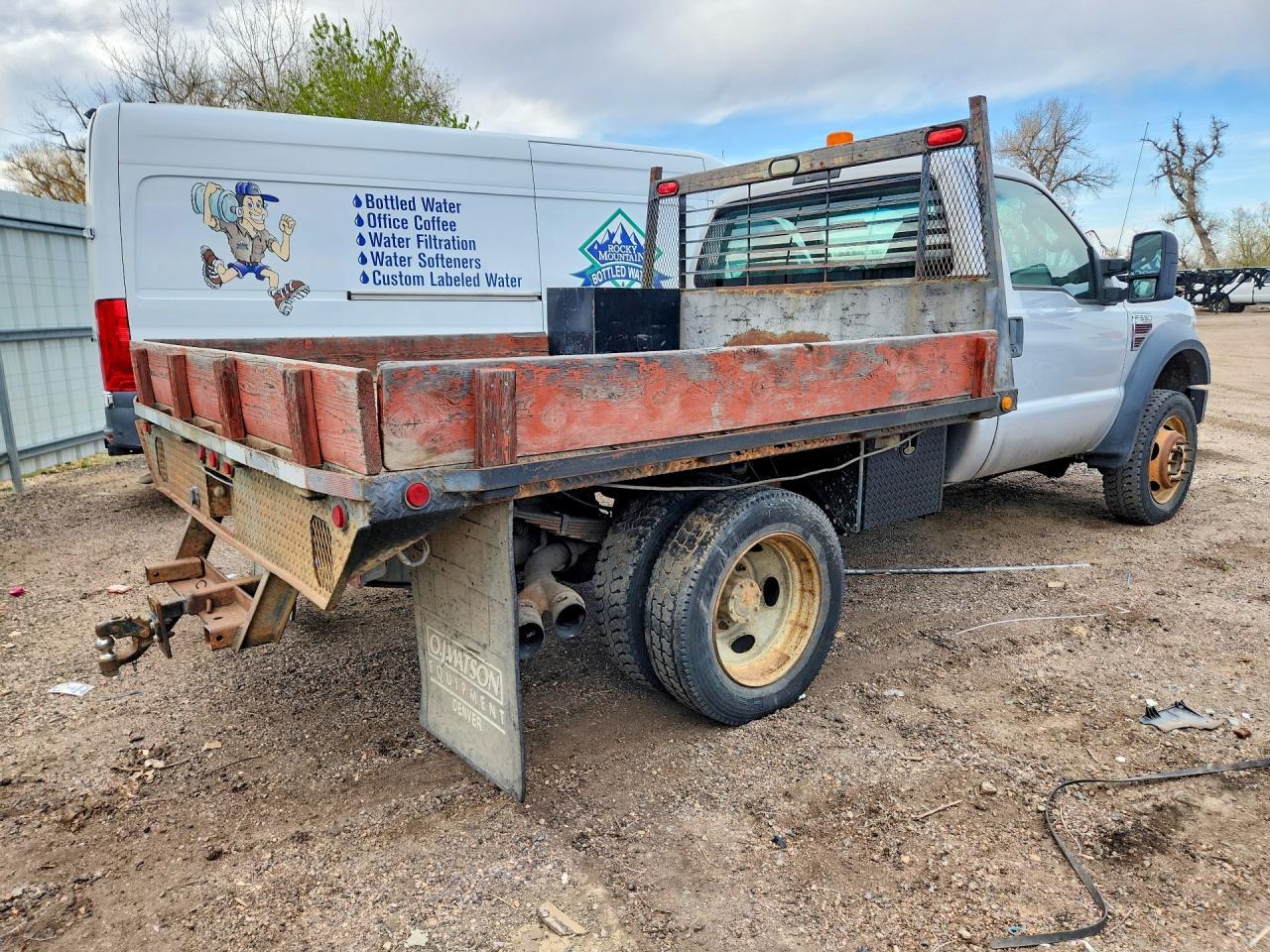 2008 Ford F550 Super Duty Flatbed Truck
