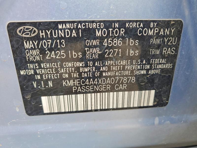 2013 Hyundai Sonata Hybrid Base