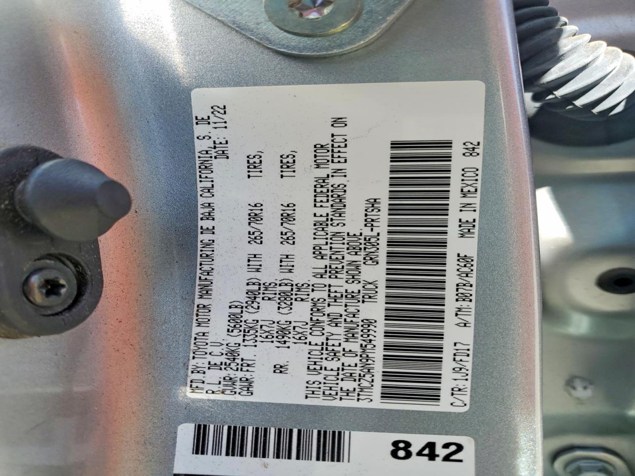 2023 Toyota Tacoma TRD OFF-Road