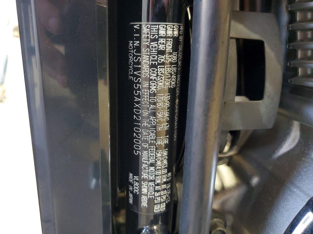 2013 Suzuki VL800 T
