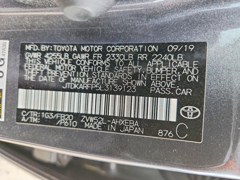 2020 Toyota Prius Prime le