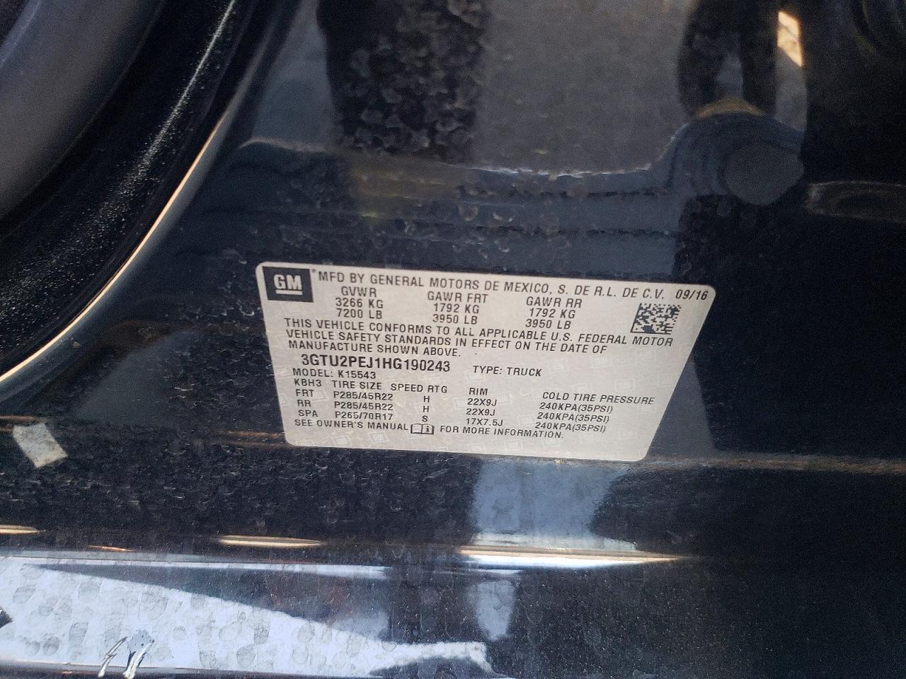 2017 GMC Sierra K1500 Denali