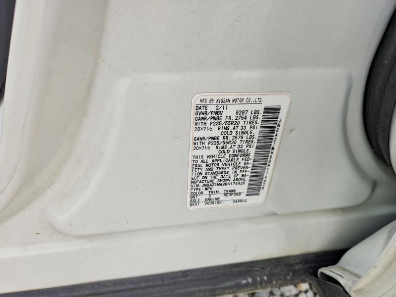 2011 Nissan Murano s
