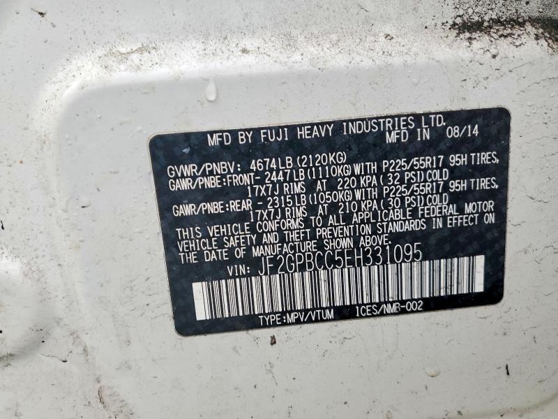 2014 Subaru Xv Crosstrek 2.0i Hybrid