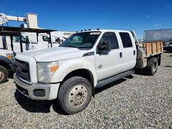 Salvage trucks for sale at Brighton, CO auction: 2016 Ford F450 Super Duty Flatbed Truck