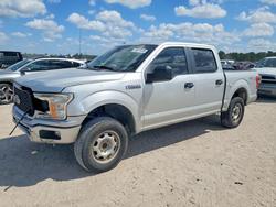 Salvage trucks for sale at Houston, TX auction: 2019 Ford F150 Supercrew