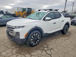 Salvage trucks for sale at Chicago Heights, IL auction: 2025 Hyundai Santa Cruz SEL Activity