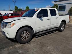 Salvage trucks for sale at Wilmington, CA auction: 2017 Nissan Frontier SV