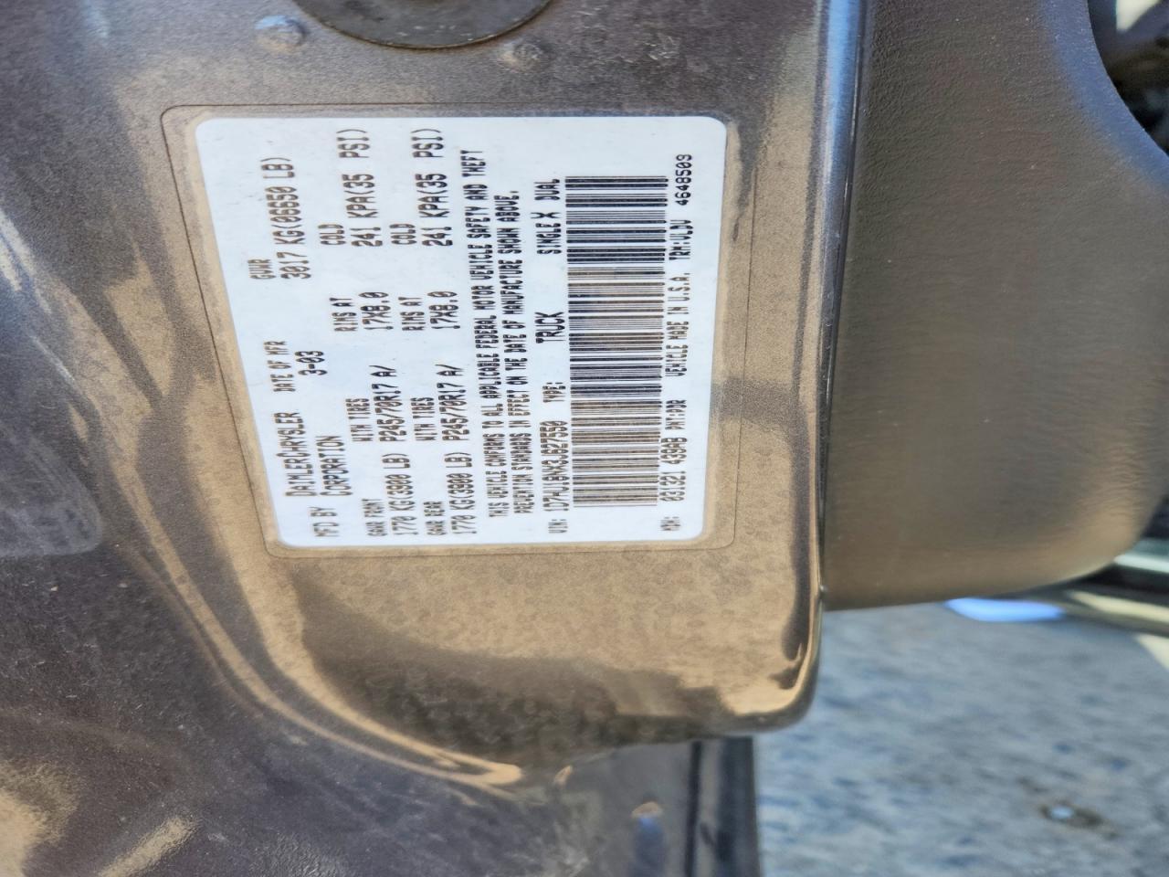 2003 Dodge RAM 1500 ST