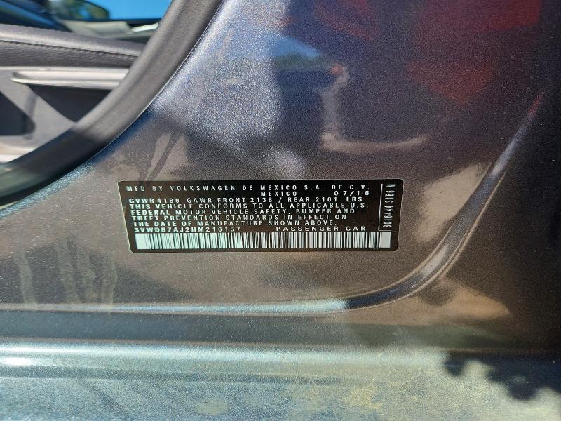 2017 Volkswagen Jetta se