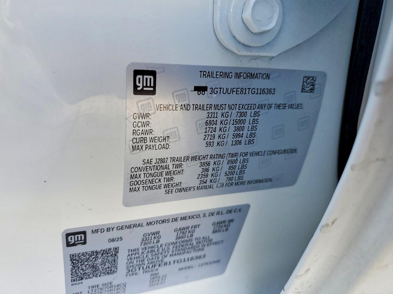 2026 GMC Sierra K1500 AT4X