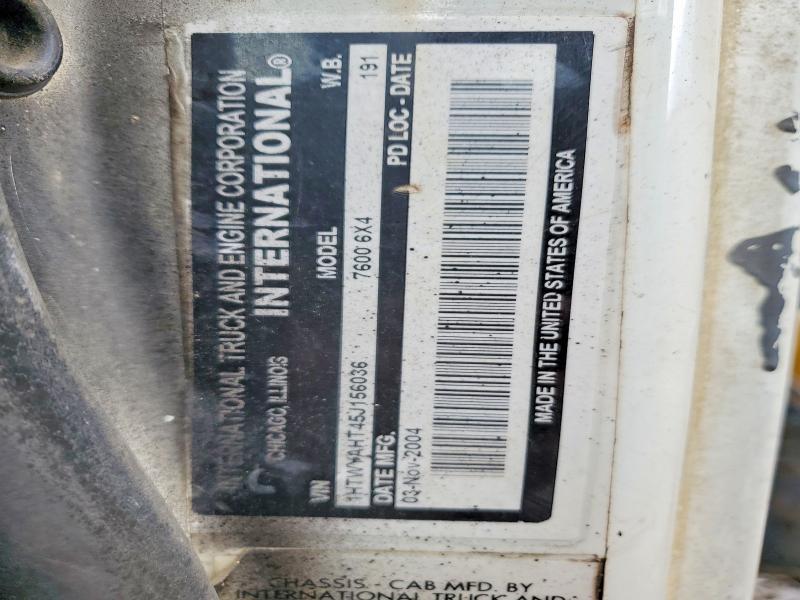 2005 International 7600 Dump Truck