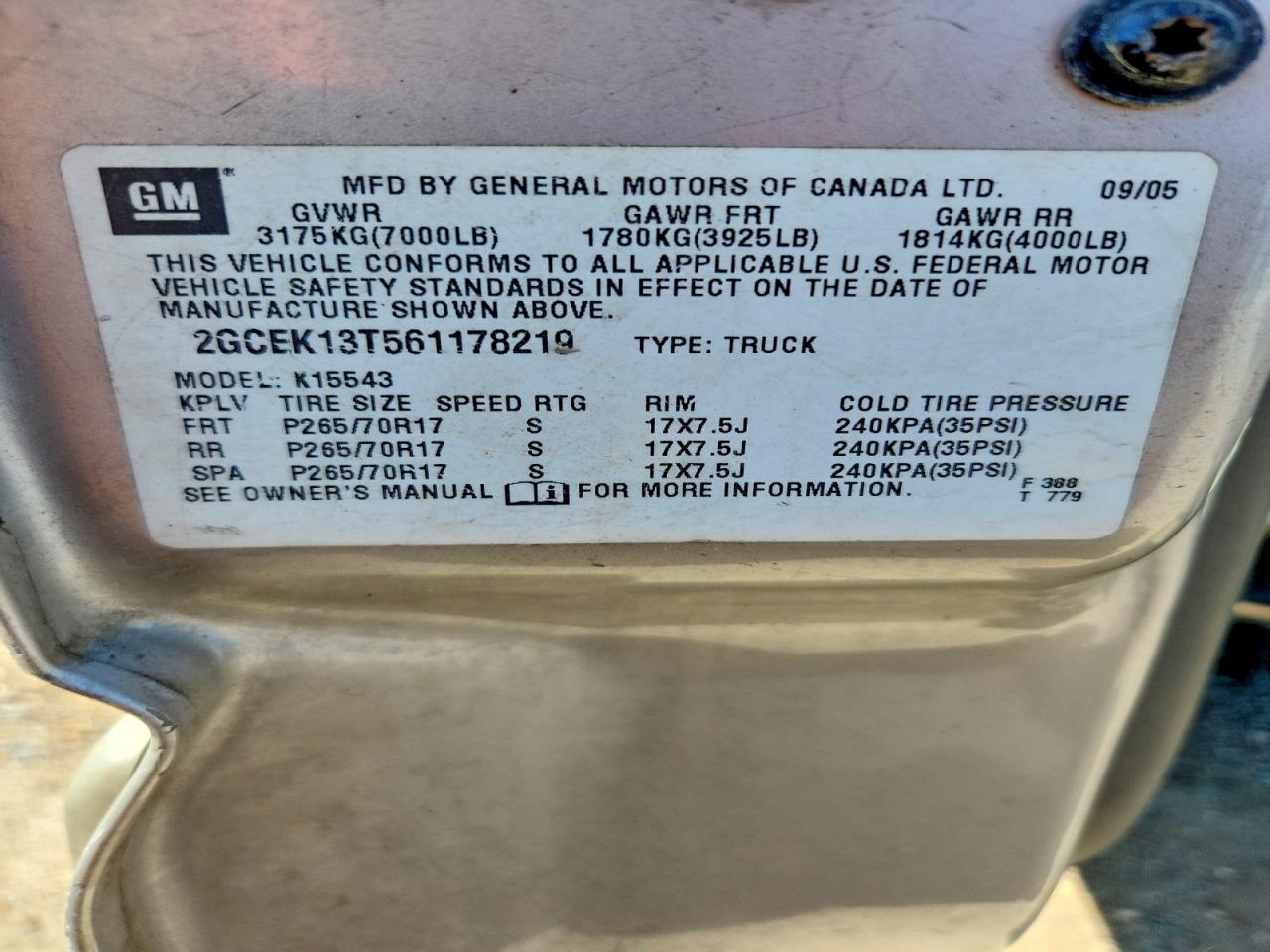 2006 Chevrolet Silverado K1500