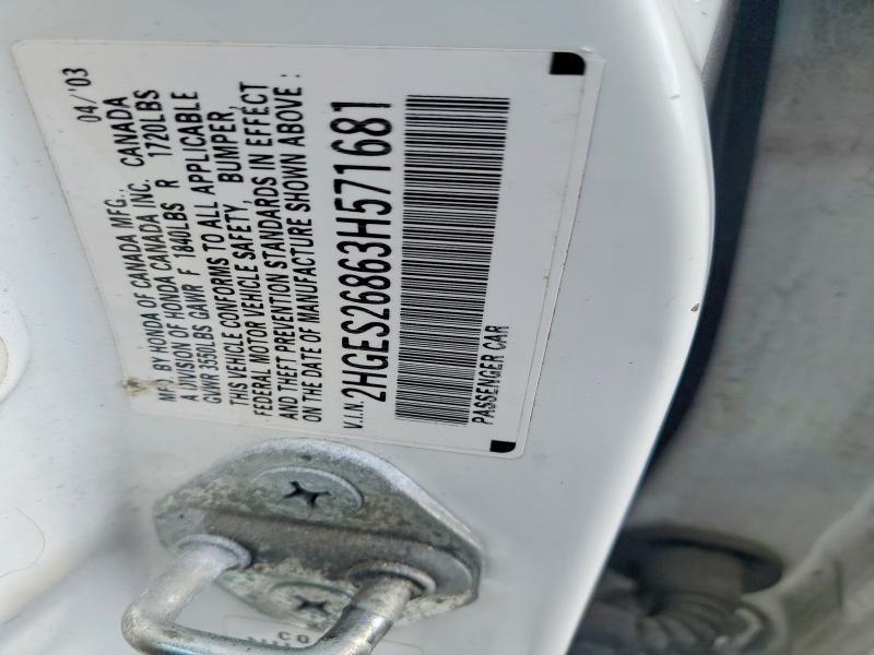 2003 Honda Civic ex