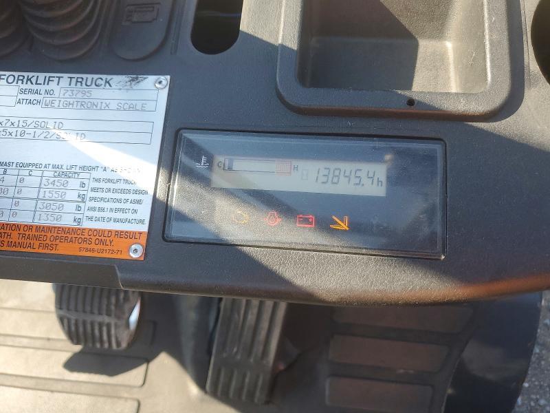 2016 Toyota 8FGCU20 Forklift