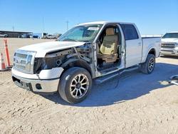 Salvage cars for sale from Copart Andrews, TX: 2011 Ford F150 Supercrew