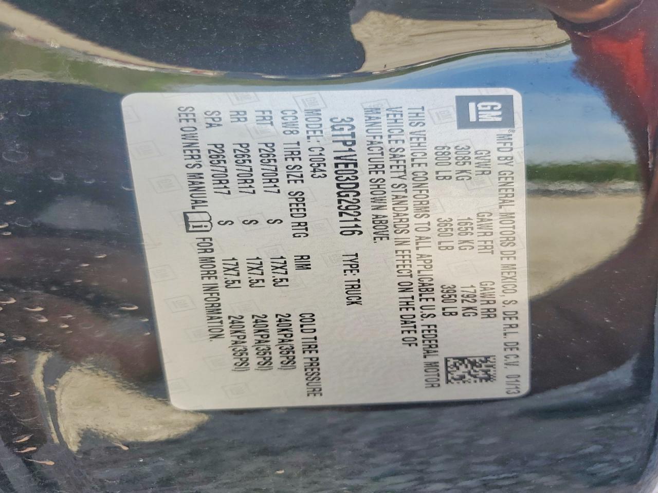 2013 GMC Sierra C1500 SLE