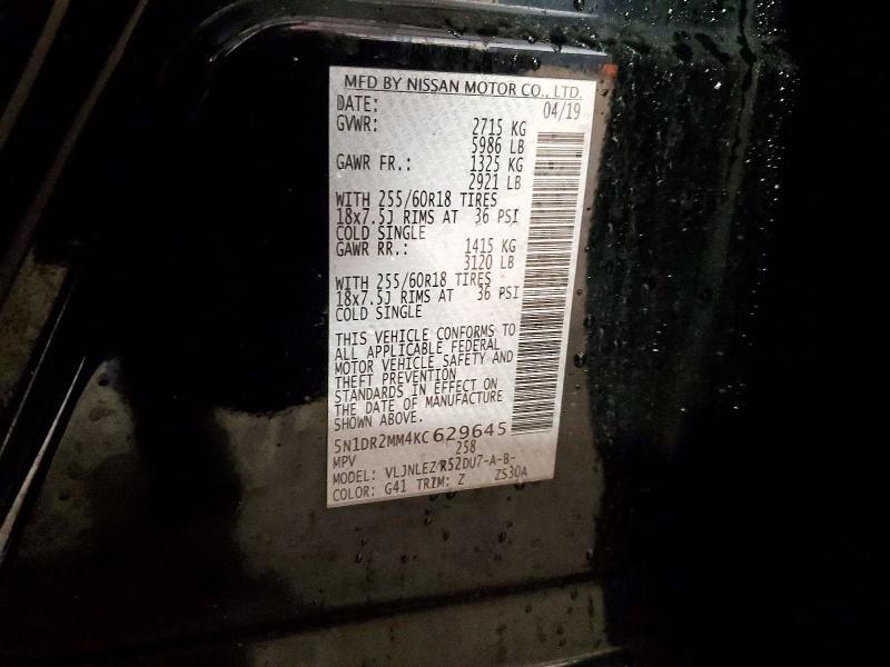 2019 Nissan Pathfinder sv