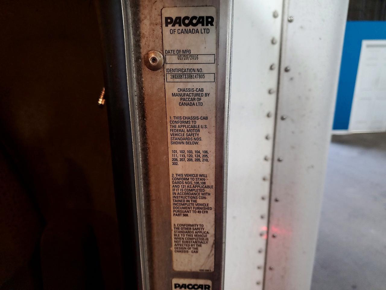 2017 Kenworth T370 BOX Truck