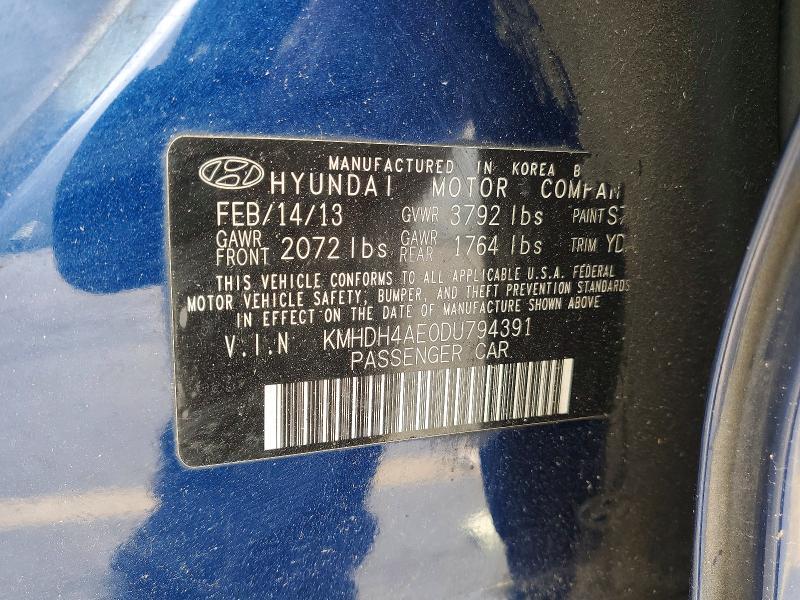 2013 Hyundai Elantra gls