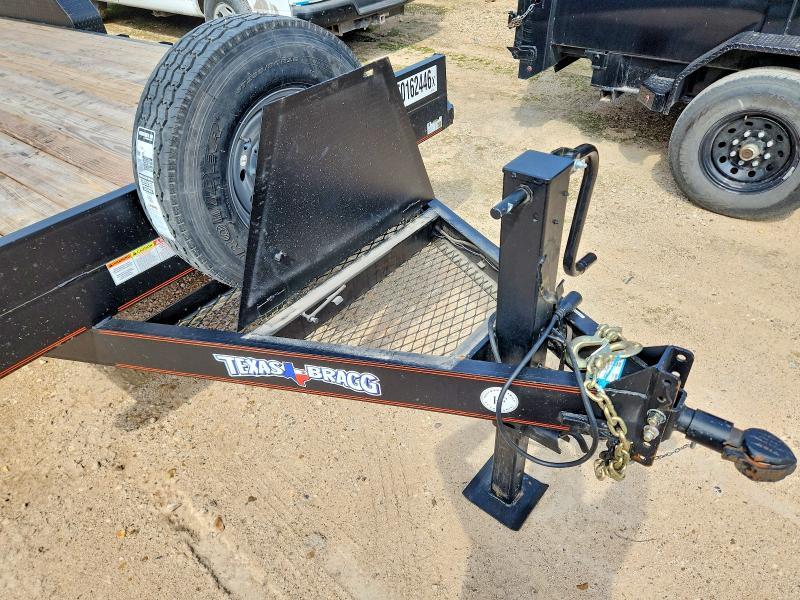 2025 Texas Bragg EL222EH14 Equipment Trailer