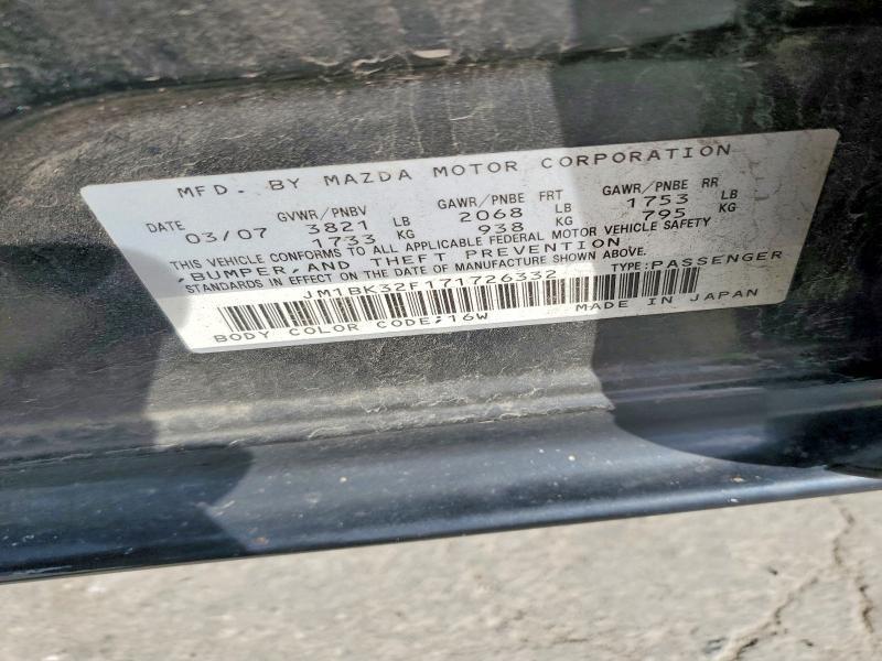 2007 Mazda 3 I
