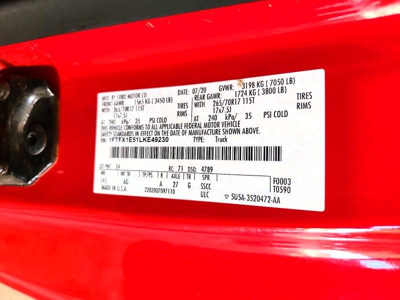 2020 Ford F150 Super Cab