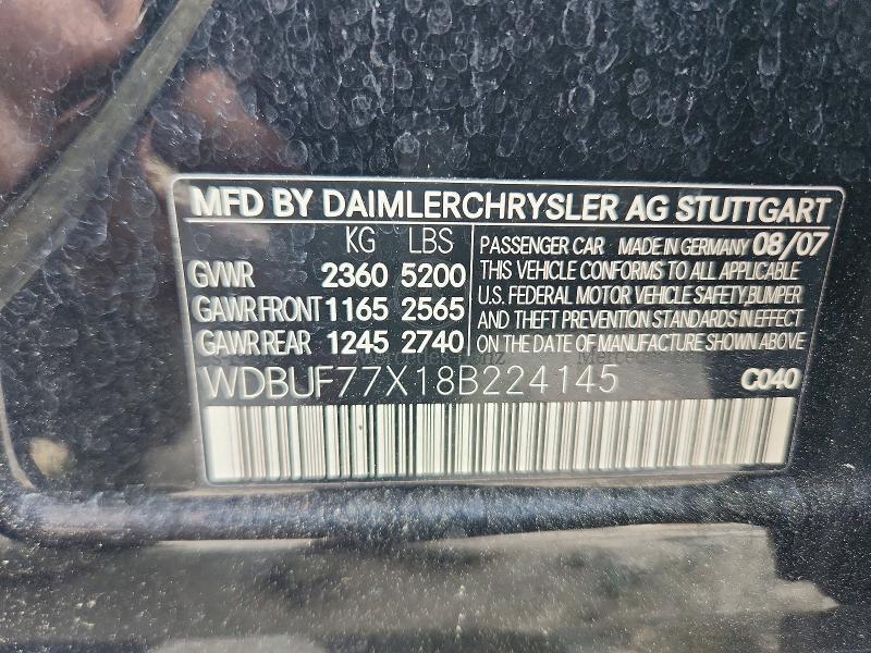 2008 Mercedes-Benz E 63 amg