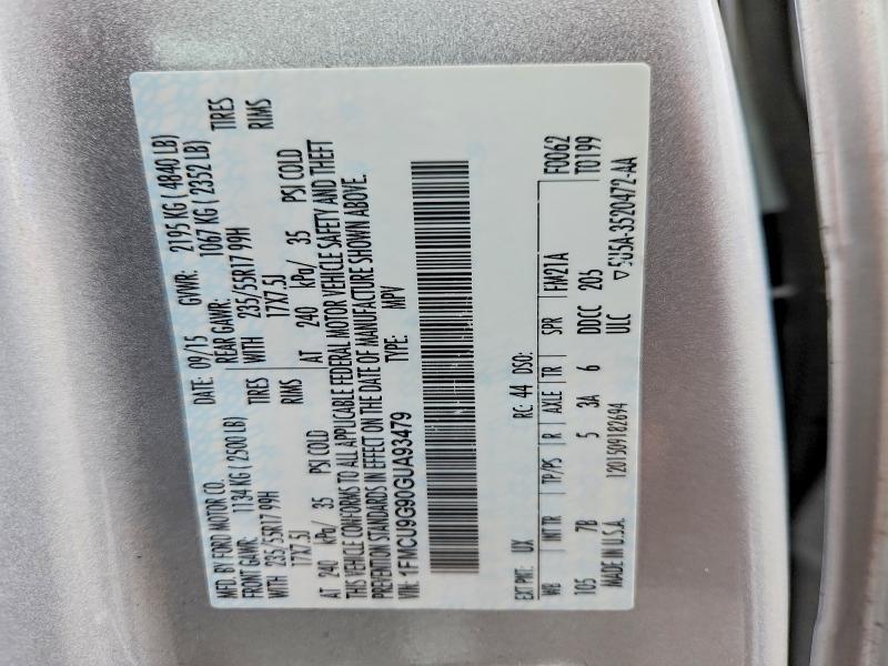 2016 Ford Escape se