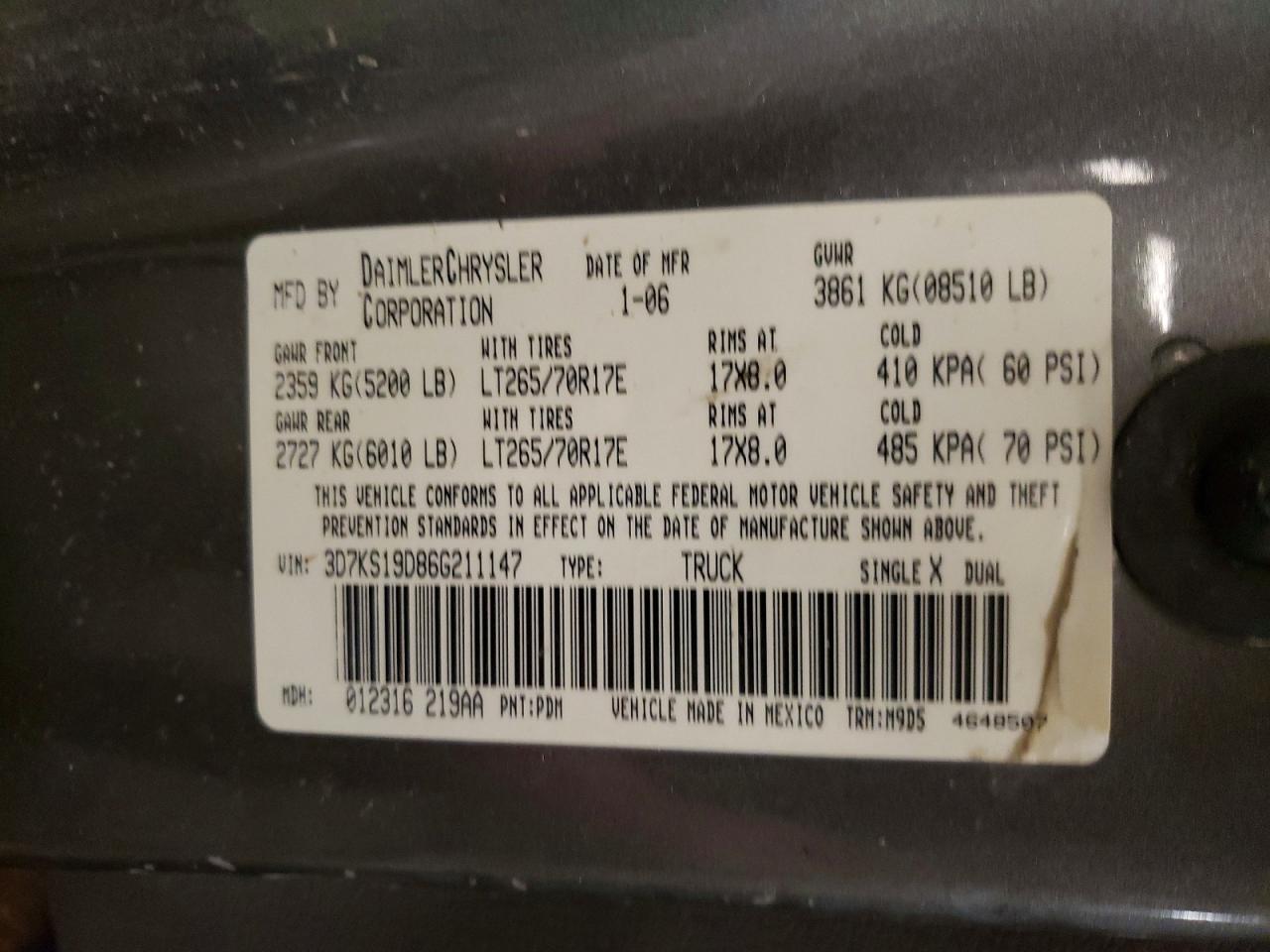 2006 Dodge RAM 1500